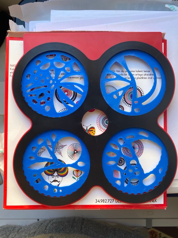 Kırmızı Geometrik Roll Set Eğitici Oyuncak - Görsel 4