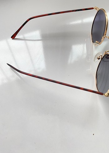Klasik Gold Oval Kadın Güneş Gözlüğü - Görsel 3