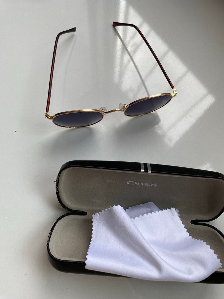 Klasik Gold Oval Kadın Güneş Gözlüğü - Görsel 4