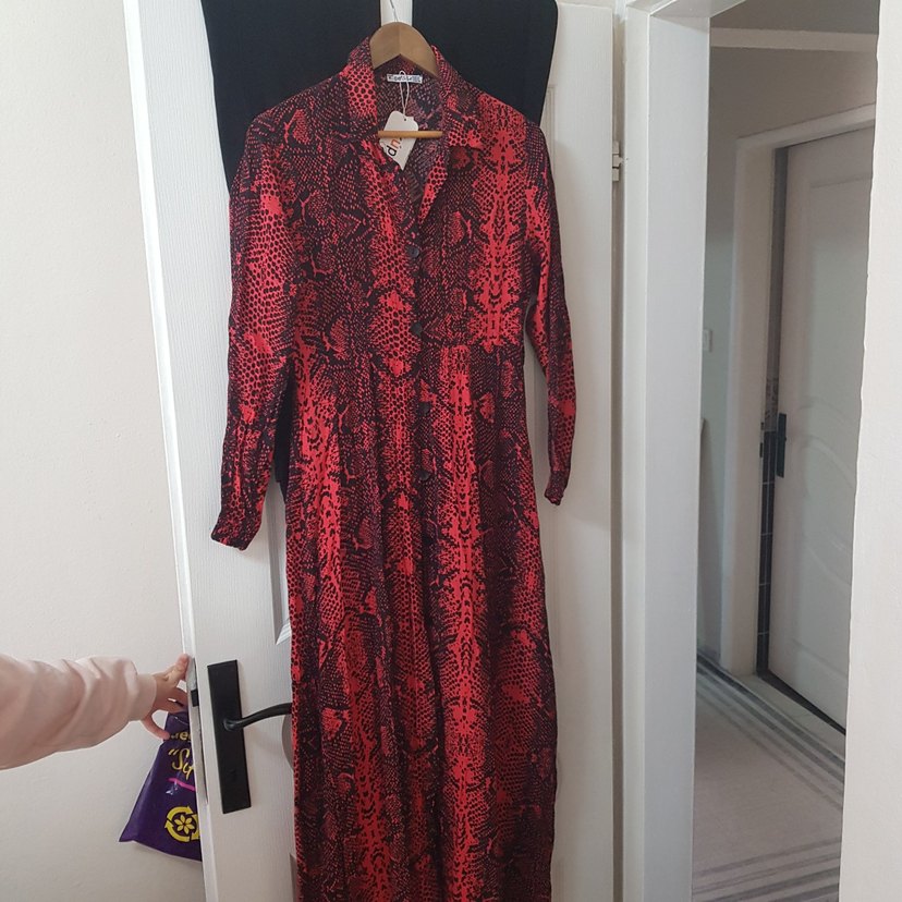 uzun elbise - Görsel 2