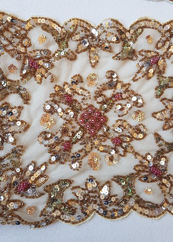 Nakışlı Çok Renkli Masa Örtüsü - Görsel 3