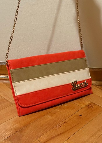 Zincir Detaylı Deri Kadın Çanta - Görsel 2