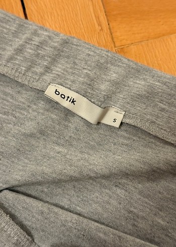 Düz Gri Uzun Etek Yırtmaçlı - Görsel 5