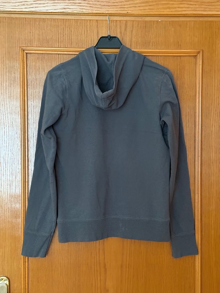 Gri Sweatshirt Kapüşonlu - Görsel 3