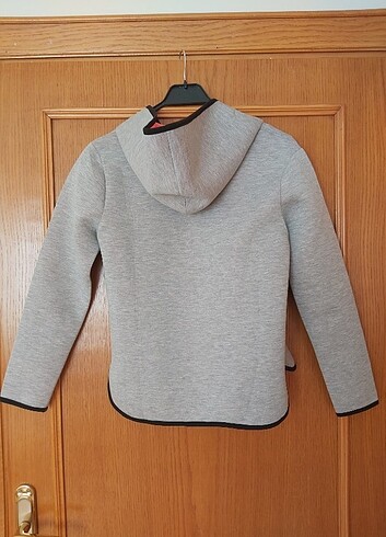 s Beden gri Renk Fermuarlı sweatshirt
