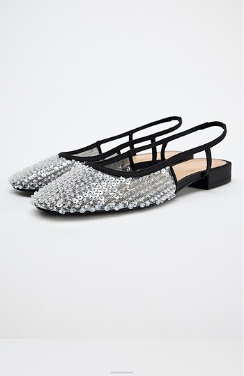 Zara pullu sandalet