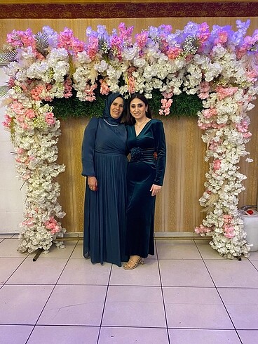 Kadife balık abiye - Görsel 5