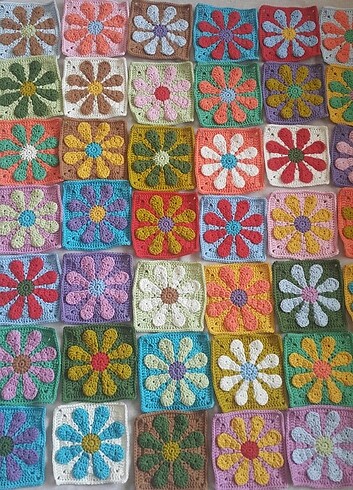  Beden çeşitli Renk Papatya Motif 