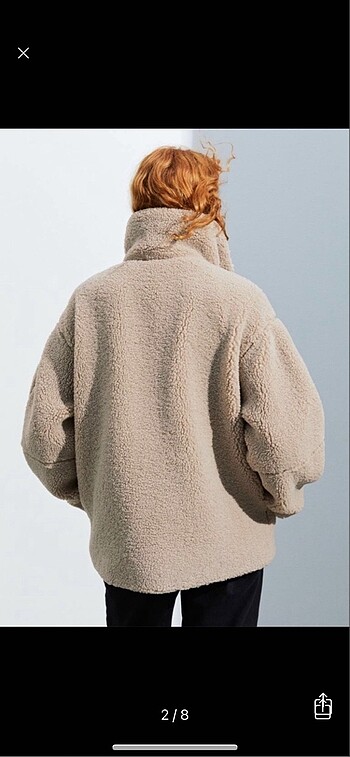 H&M H&M peluş mont