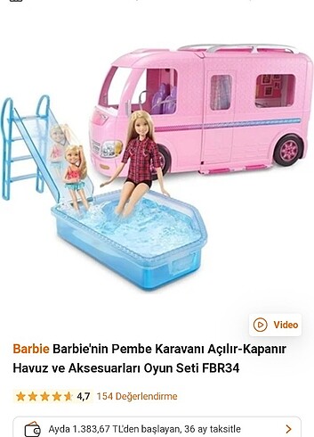 Barbie karavan 