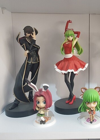 Beden Code Geass CC Lelouch Karen Nunnally Anime Figürleri