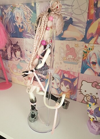 Beden Monster High Catrine Repaint Custom Bebek