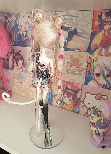 Beden Renk Monster High Catrine Repaint Custom Bebek