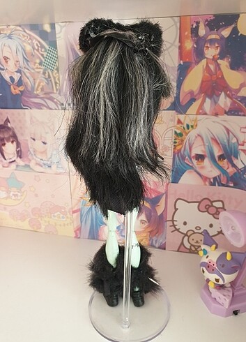 Beden Renk Monster High Frankie Repaint Custom Bebek