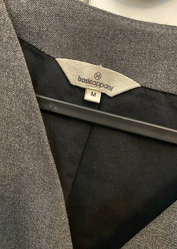 Gri Kadın Yelek - Görsel 3