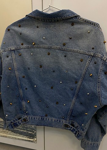 Stradivarius Kadın Denim Ceket - Görsel 3