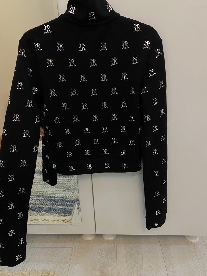 Review Fermuarlı Baskılı Kadın Ceket - Görsel 4