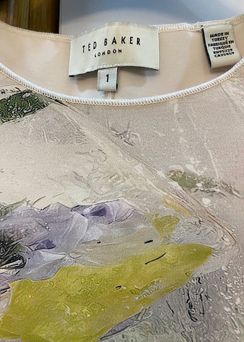 Ted Baker Çiçek Desenli Midi Elbise - Görsel 2