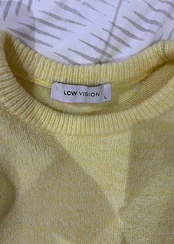 Lcw sarı kazak - Görsel 3