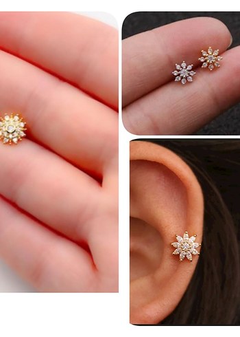 kulak piercing hızma manşet küpe göbek piercing