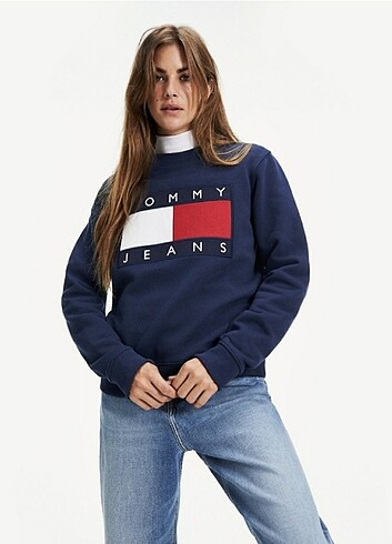 Tommy Hilfiger sweatshirt ünisex modeldir 