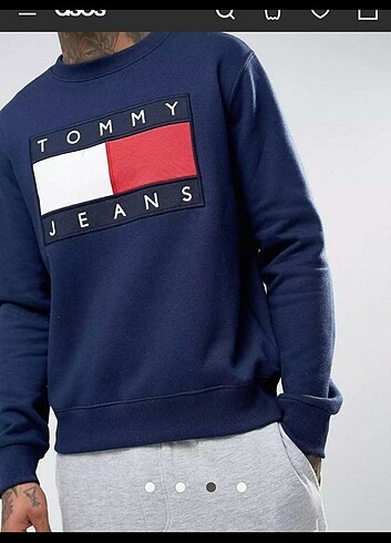 Tommy Hilfiger sweatshirt ünisex modeldir