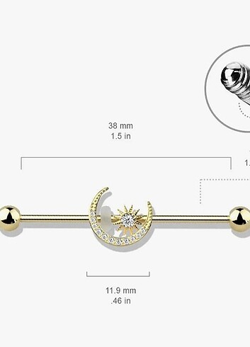 Beden Küpe piercing hızma takı aksesuar kolye manşet
