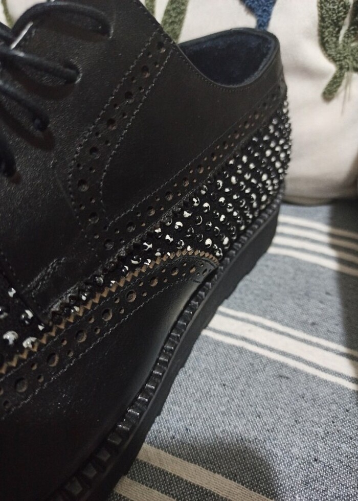 Dolce Gabbana ayakkabı deri lüx ayakkabı günlük spor ayakkabı - Görsel 2