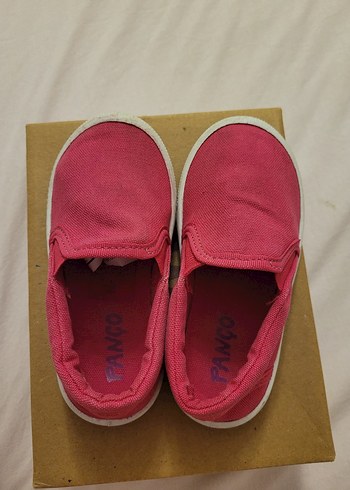 24 Beden Kız Çocuk Pembe Basic Spor Ayakkabı