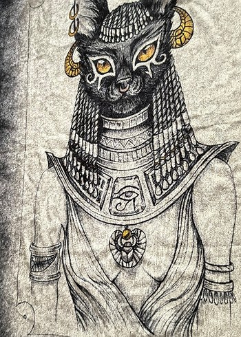 Bohem Tarzı  mısır tarzı halı - Görsel 3