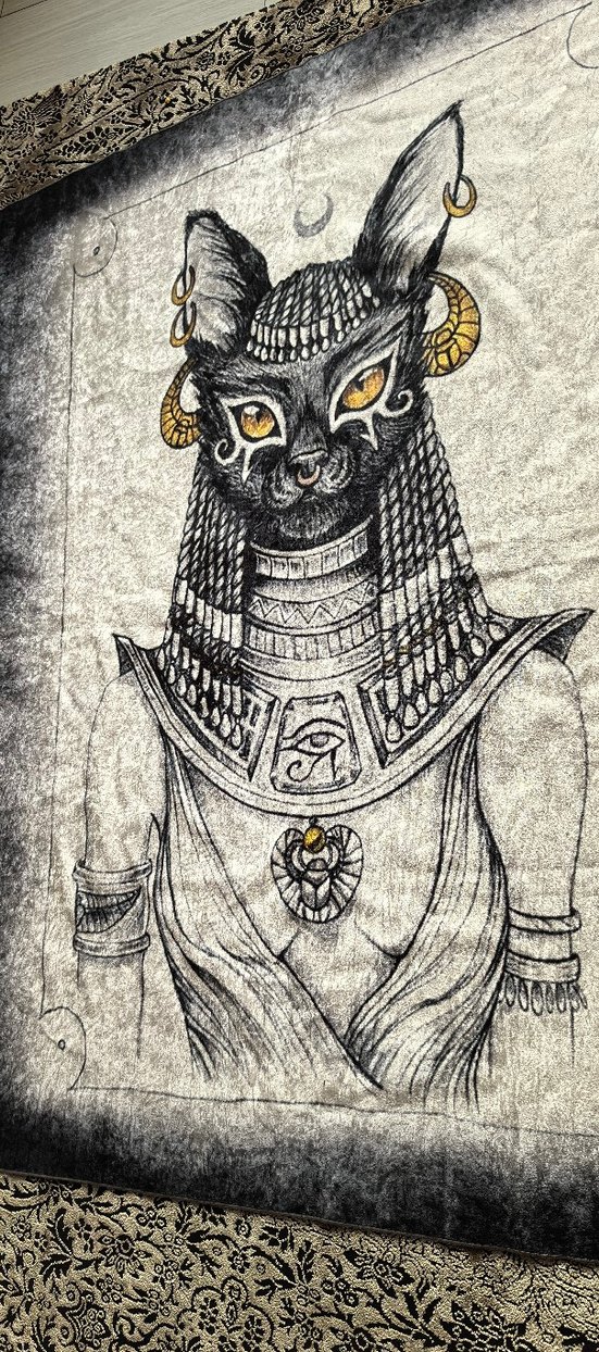 Bohem Tarzı  mısır tarzı halı - Görsel 3