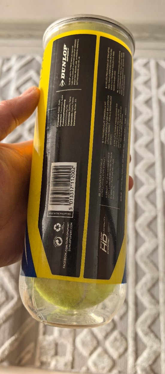 Dunlop Pro Tour Tenis topu - Görsel 3