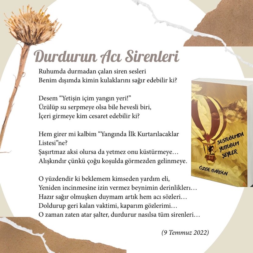 Sustuğumda Yuttuğum Şeyler - Özge Gargun (İmzalı) - Görsel 2