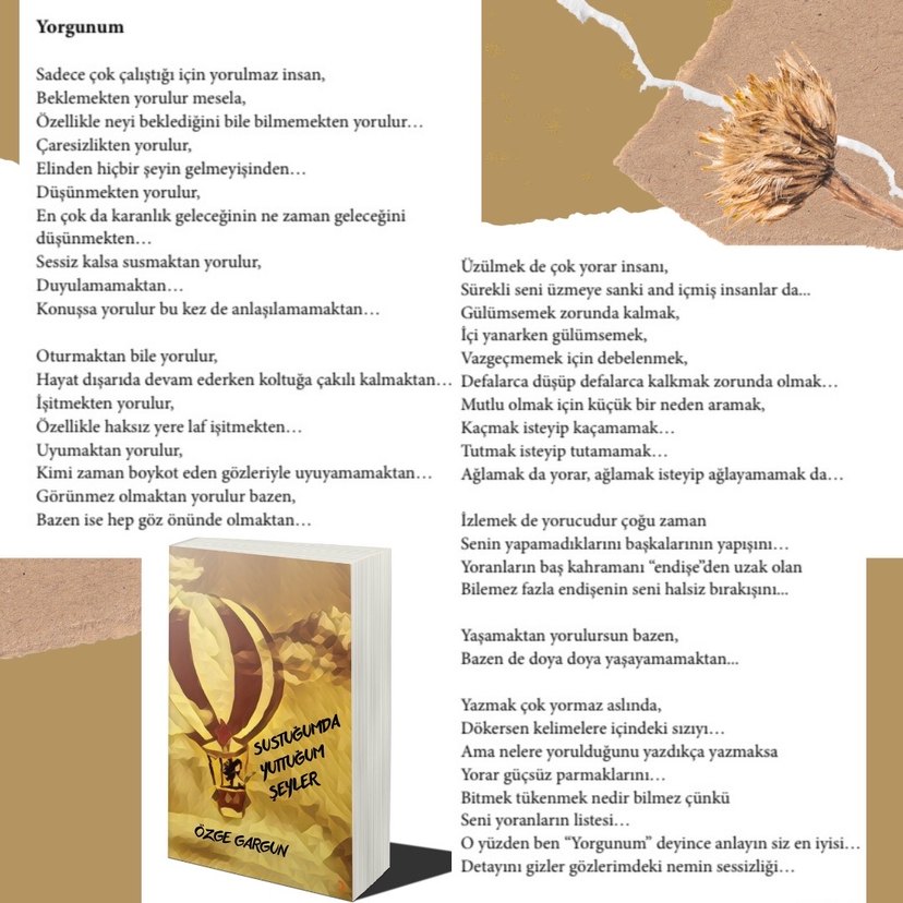 Sustuğumda Yuttuğum Şeyler - Özge Gargun (İmzalı) - Görsel 5