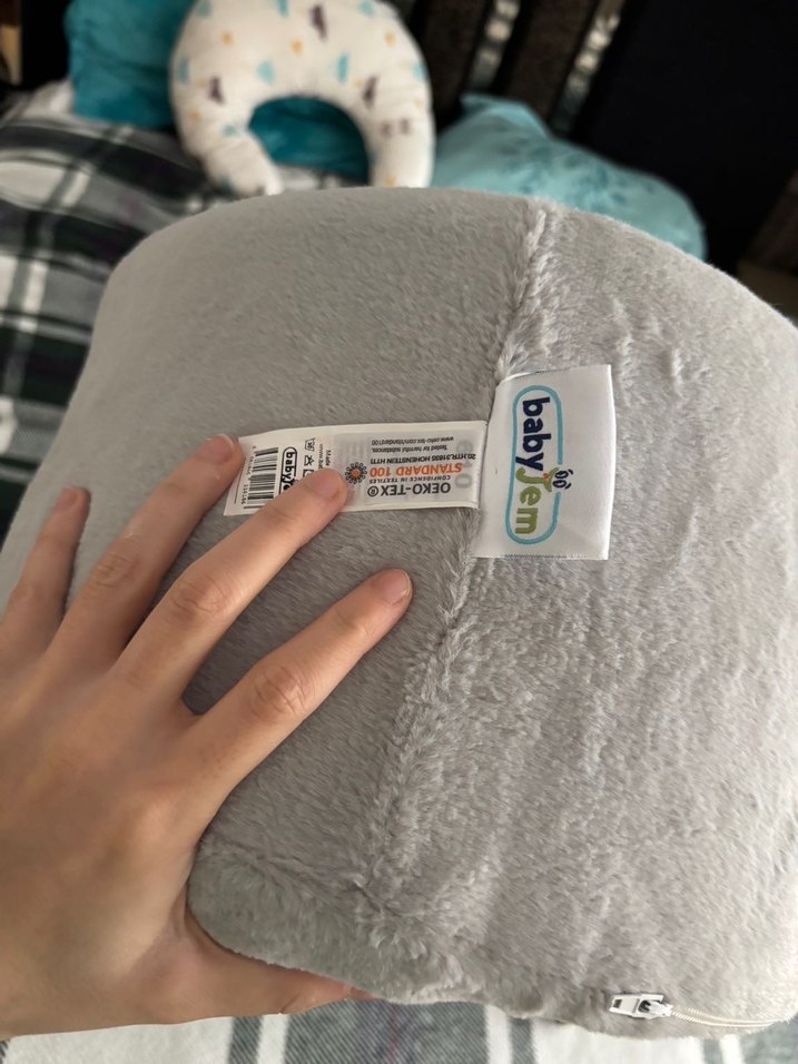 Gri Emzirme ve Hamilelik Yastığı - Görsel 5