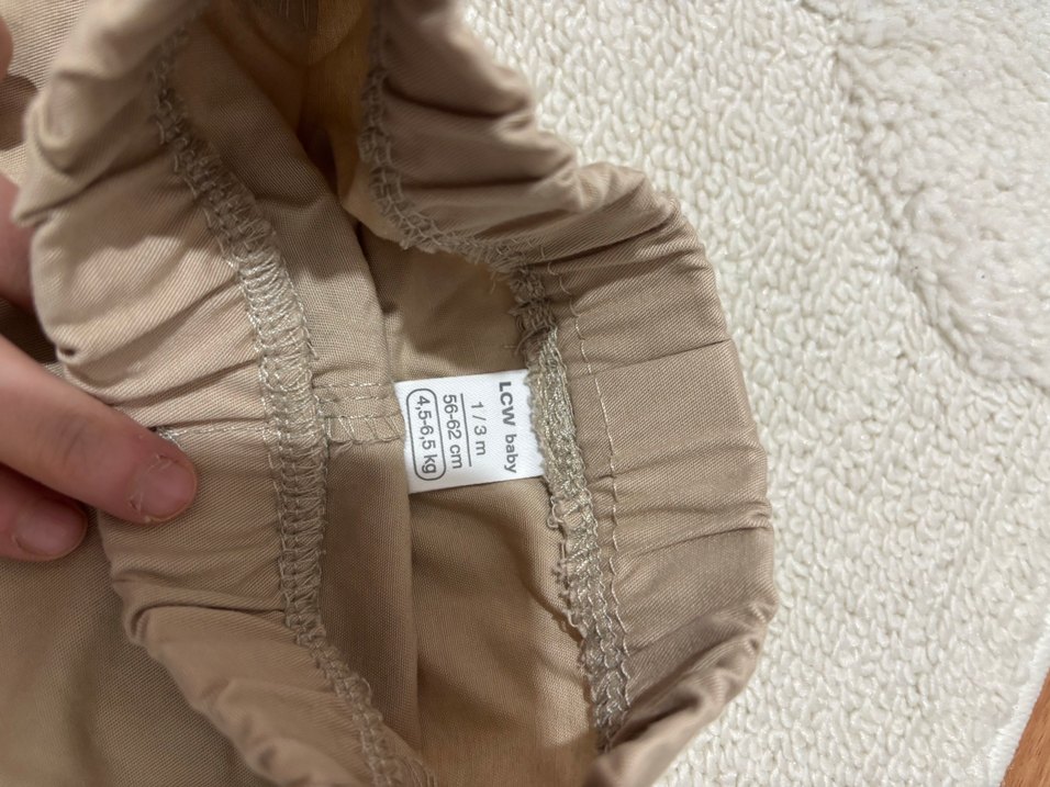 Bej Erkek Çocuk Kesim Pantolon - Görsel 2