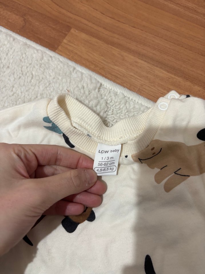 Kahverengi Bebek Takımı, Uzun Kollu, K - Görsel 2