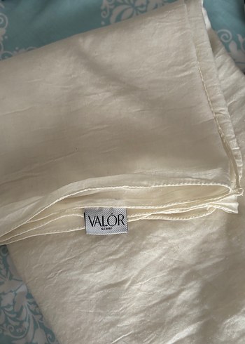 Kadın Beyaz pamuk kraş  Şal - Görsel 2