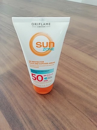 oriflame güneş kremi