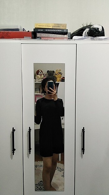 siyah kısa elbise 
