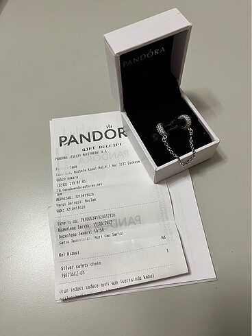Pandora Pave İlham Güvenlik Zinciri
