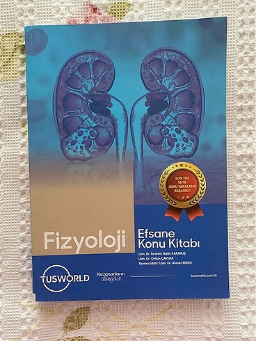 Tusworld Fizyoloji konu kitabı