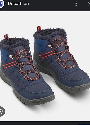Decathlon erkek çocuk kar botu 