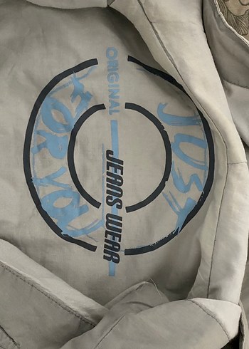 Gri Keten Fermuarlı Sokak Stili Kadın Ceketi - Görsel 4