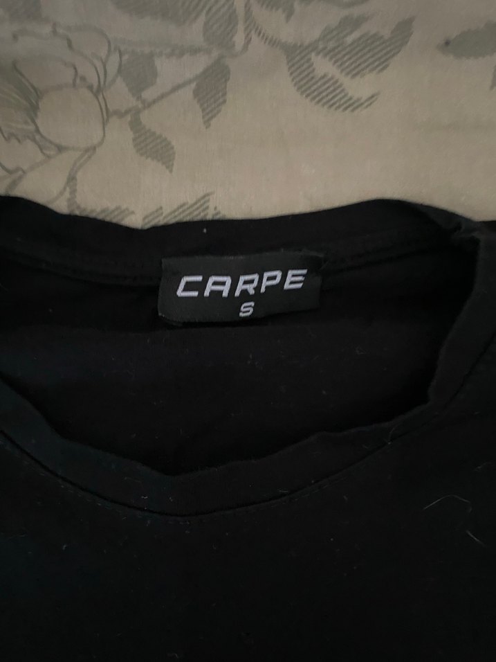 Kız Çocuk Siyah Gotik Baskılı Tişört - Görsel 3