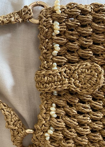 Bohem Örgü Kadın Çapraz Çanta - Görsel 2