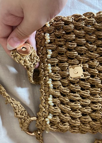 Bohem Örgü Kadın Çapraz Çanta - Görsel 3