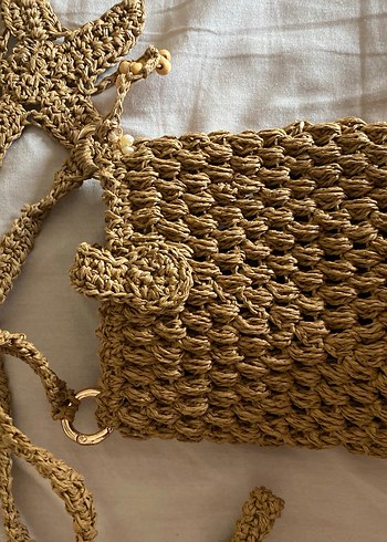 Bohem Örgü Kadın Çapraz Çanta - Görsel 5