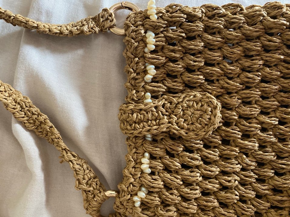 Bohem Örgü Kadın Çapraz Çanta - Görsel 2