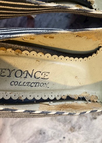 Tokalı Kahverengi Desenli Dolgu Topuklu Kadın Stiletto - Görsel 2